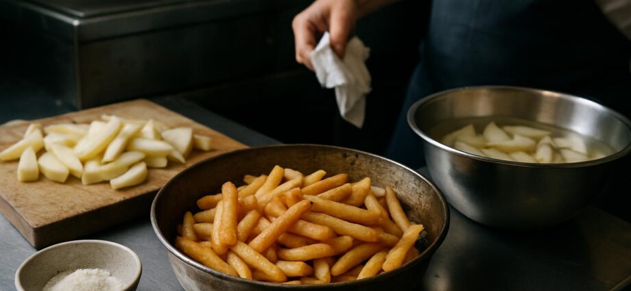 Sekret domowych frytek bez frytkownicy
