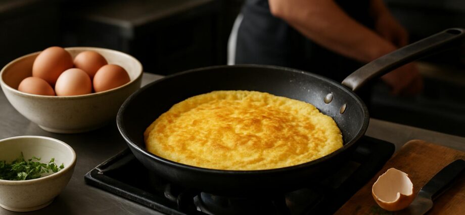Sekret puszystego omletu bez piekarnika